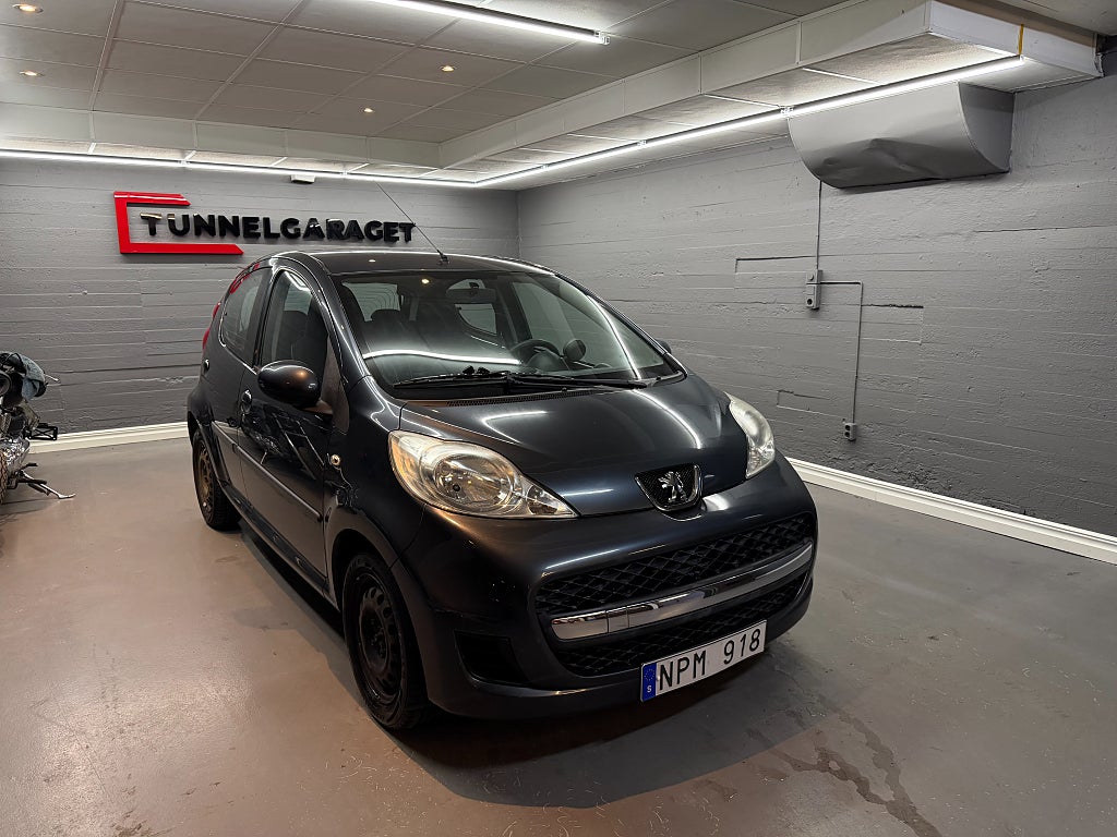 Peugeot 107 5-dörrar 1.0 Nybesiktigad Nyservad 