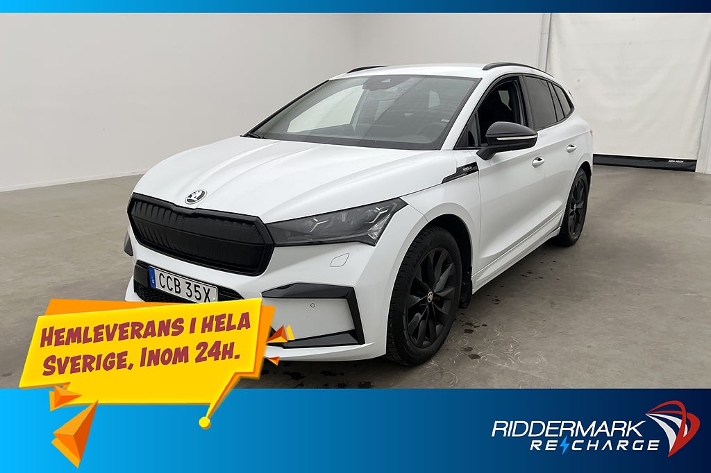 Skoda Enyaq iV 80 Sportline Drag Värmare Kamera Navi
