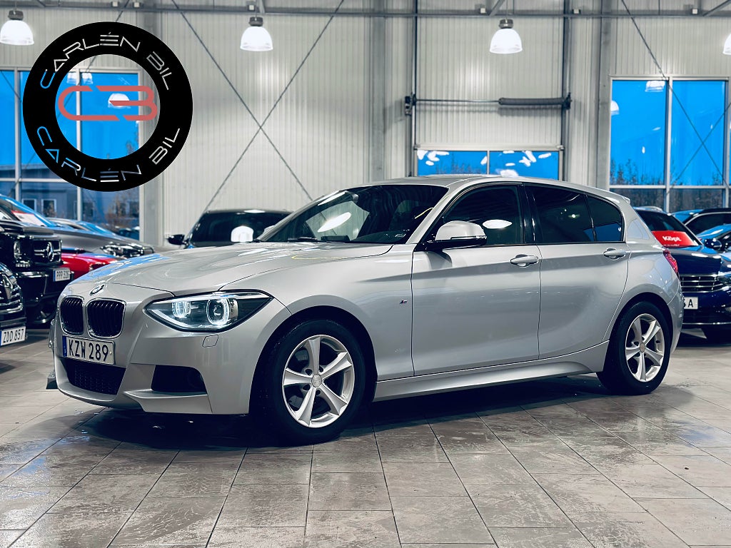 BMW 118 d M-Sport 5-d Shadow line 143hk | En ägare | V-hjul