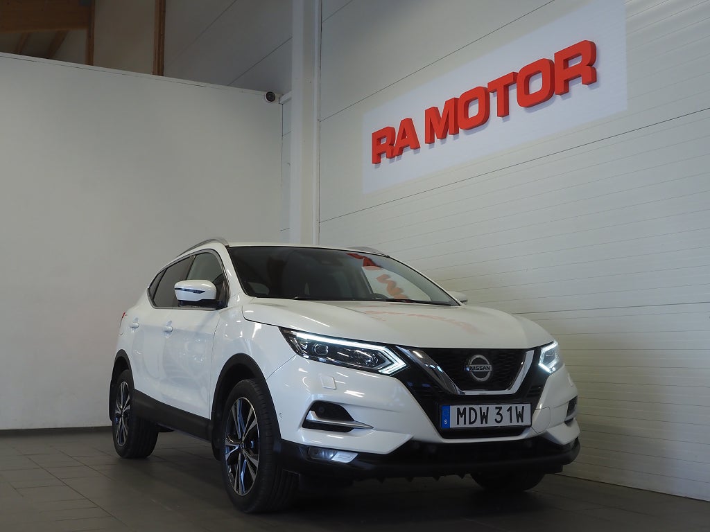 Nissan Qashqai 1.3 DIG-T DCT 160hk Tekna Drag M-Värmare 360° Navi 2020