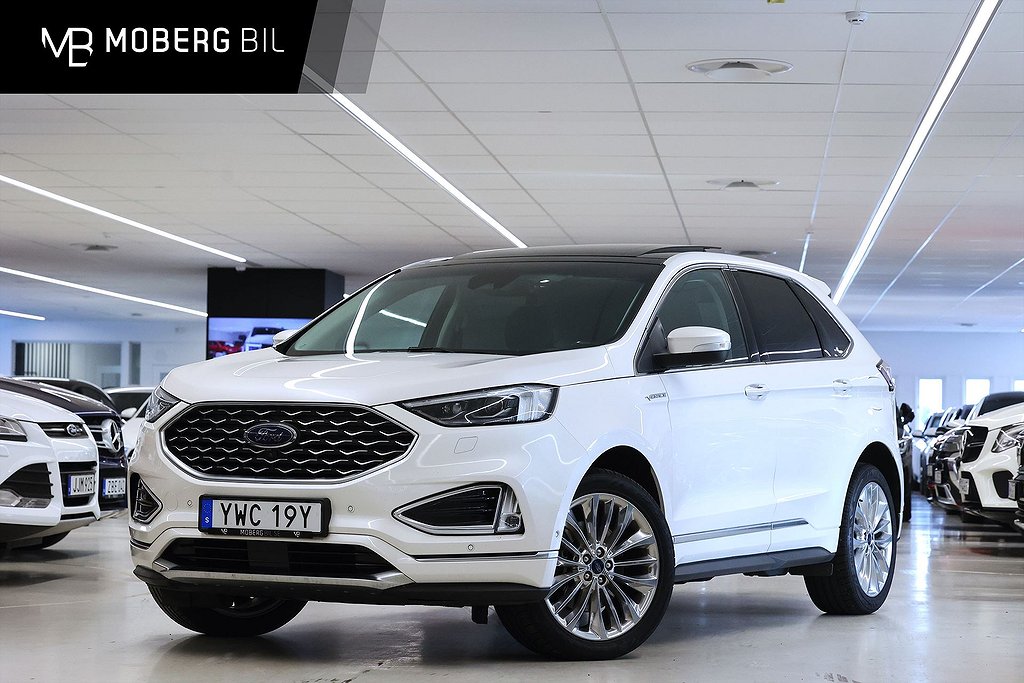 Ford Edge 2.0 EcoBlue AWD 238hk Vignale Pano B&O Värmare Drag MOMS