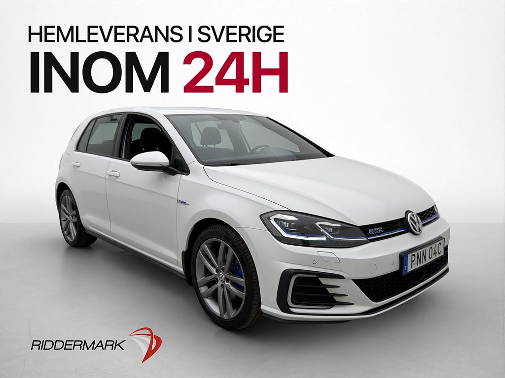 Volkswagen Golf GTE 1.4 TSI 204hk Värmare Cockpit Adapt-fart