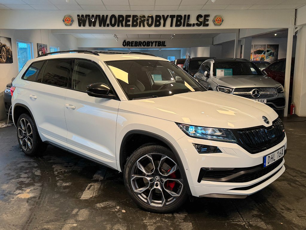 Skoda Kodiaq RS 2.0 TDI 7-sits Pano 240 Hk Drag Värmare SE SPEC 