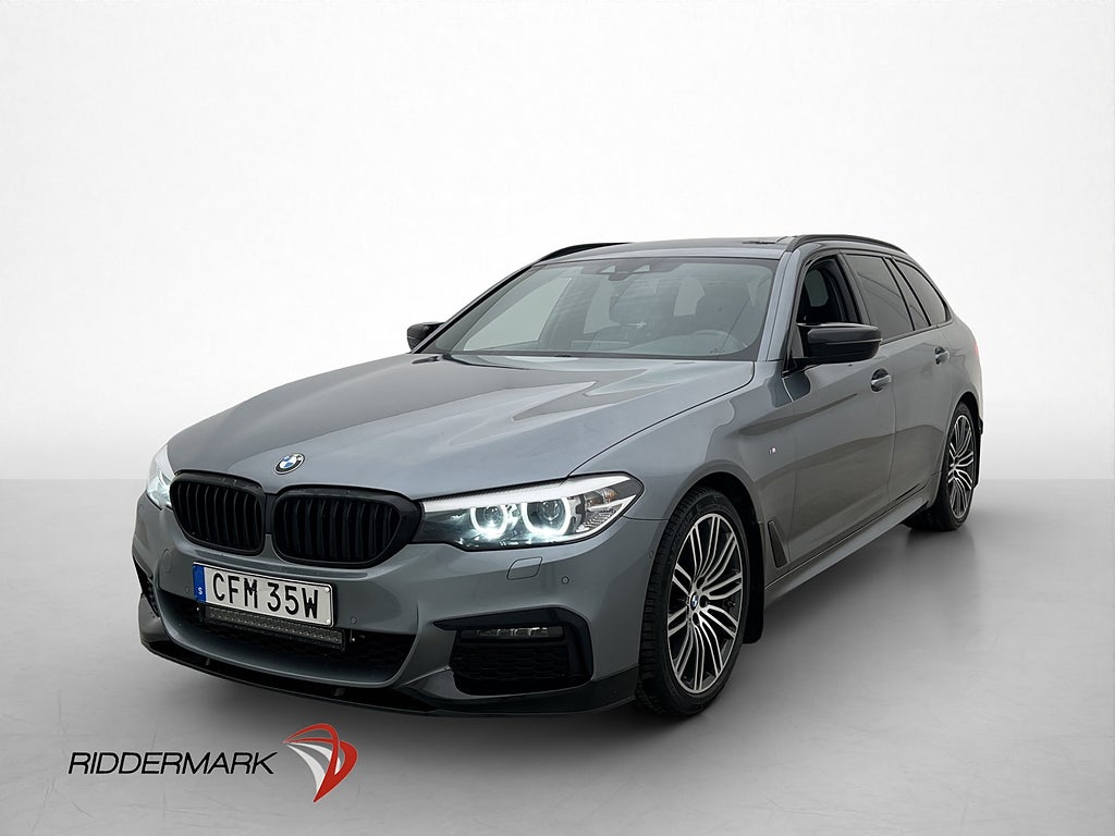 BMW 520d 190hk M Sport Drag Kamera Skinn Värmare Cockpit H/K