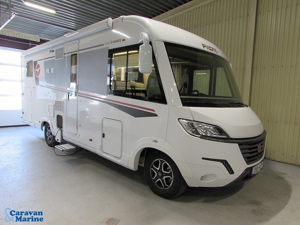 Pilote G 740 GJ Evidence /Aut / Alde / AC Bodel /Litium / Solcell