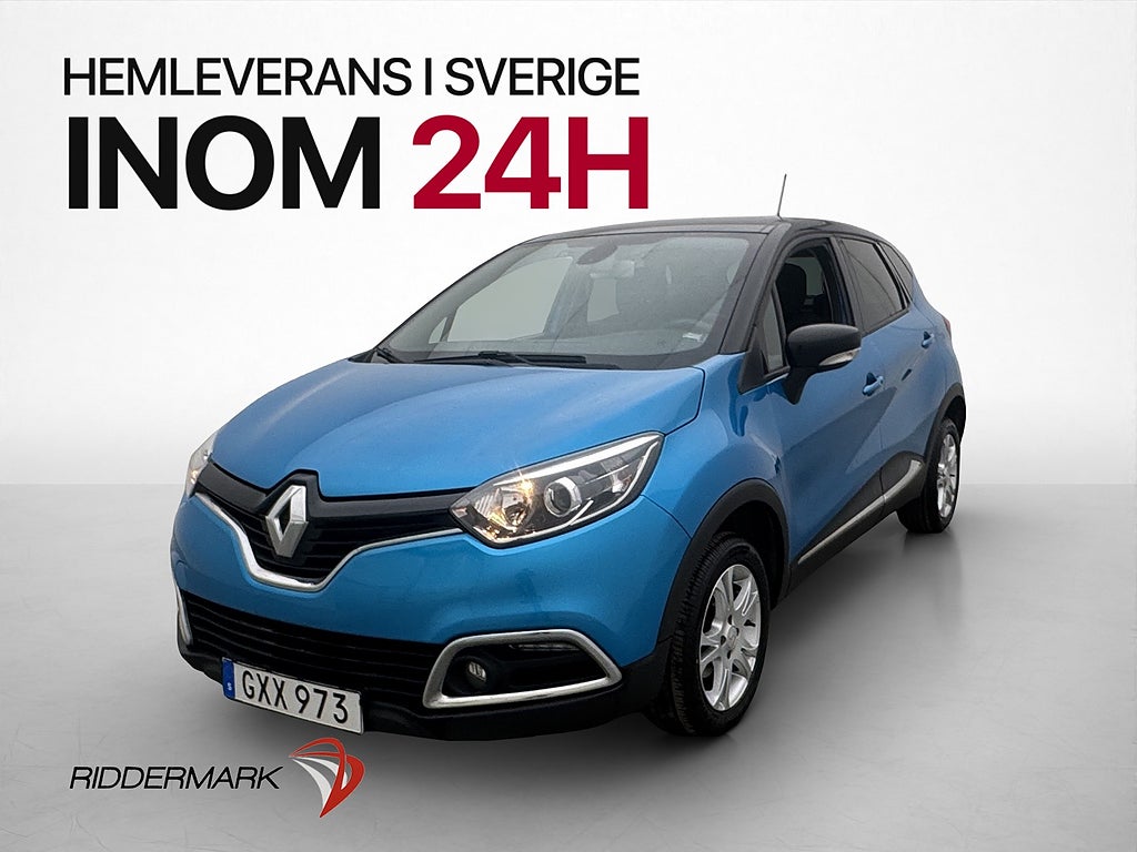 Renault Captur 0.9 TCe 90hk Navigation Farthållare Bluetooth