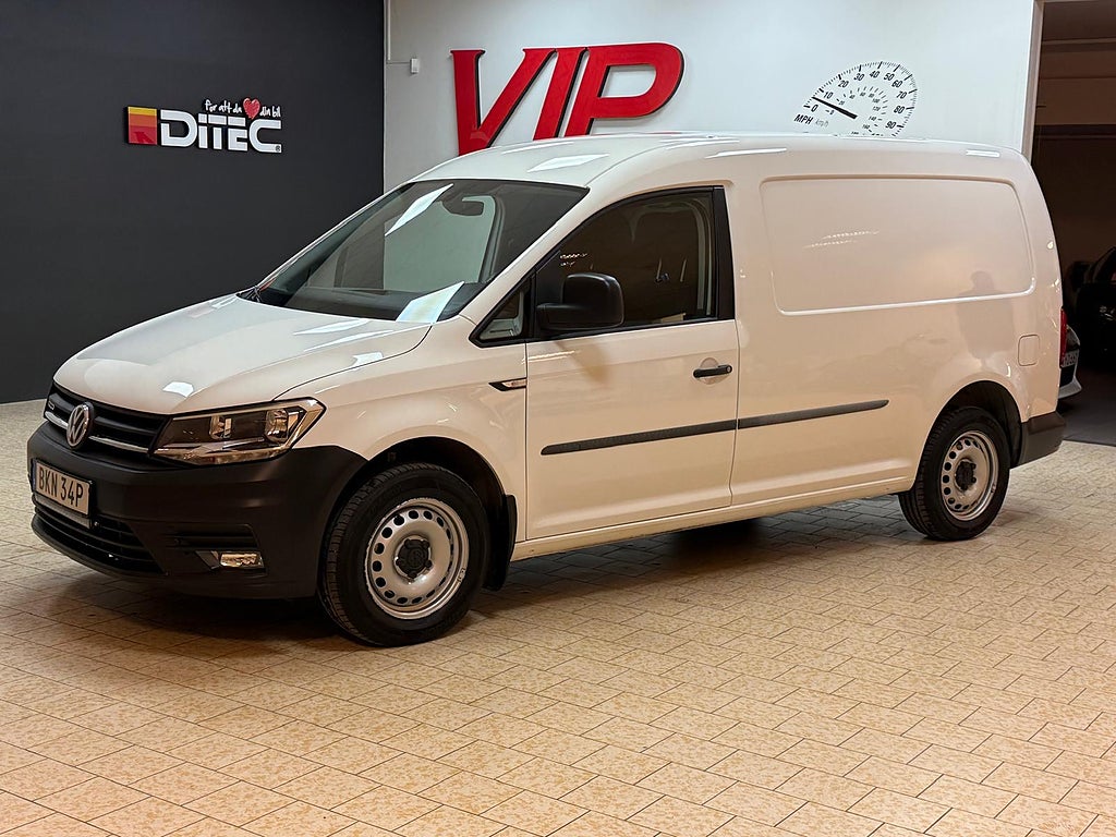 Volkswagen Caddy Maxi Van 1.4 (110 hk) TGI BlueMotion Backkamera Drag Euro 6