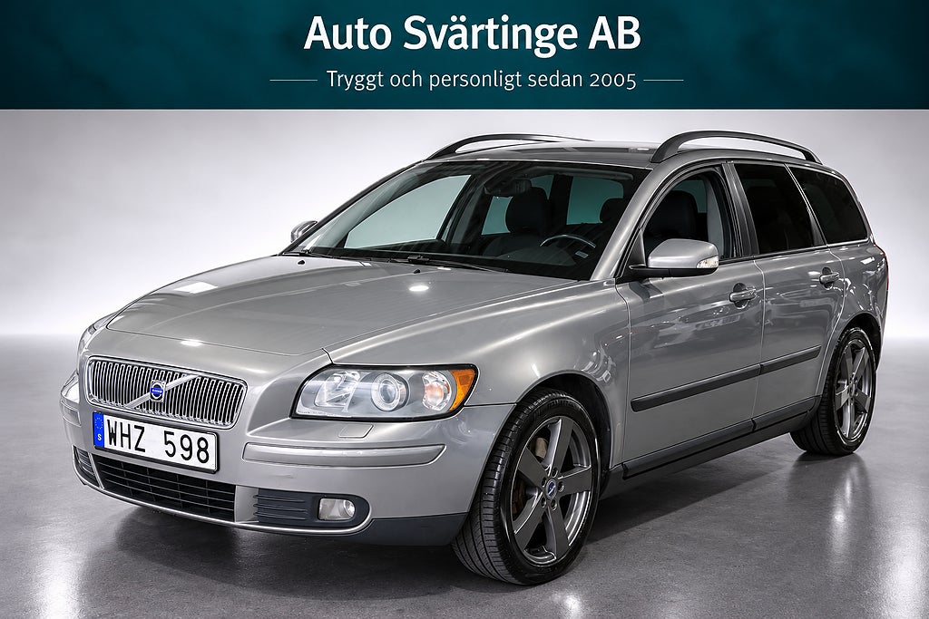 Volvo V50 T5 220hk Kinetic Euro 4 (Drag, S&V-däck)