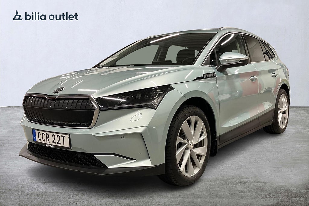 Skoda Enyaq iV 80 iV80 B-kamera Helskinn Adaptiv Carplay