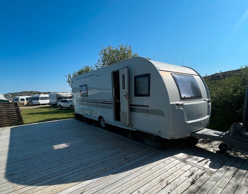 Adria Adora 643 UT  inkl fin plats på Stockens camping P199