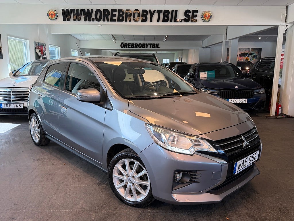 Mitsubishi Space Star 1.2 MIVEC INVECS-III CVT B-kamera Keyless Farthållare