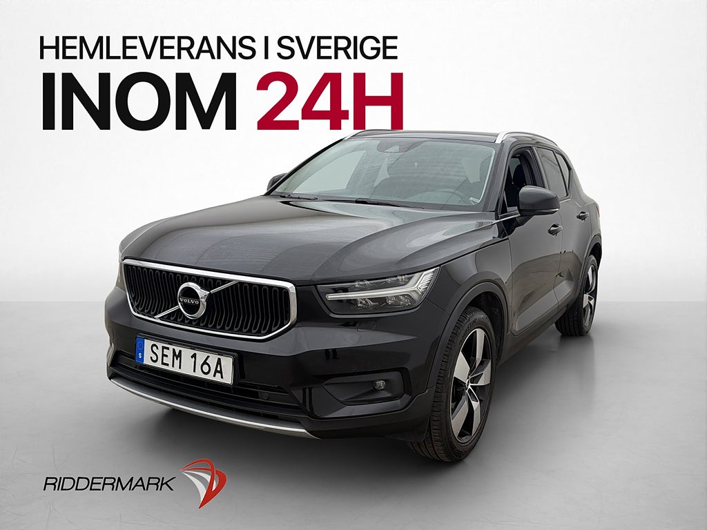 Volvo XC40 T3 Advanced Värmare Navi CarPlay P-Sensorer
