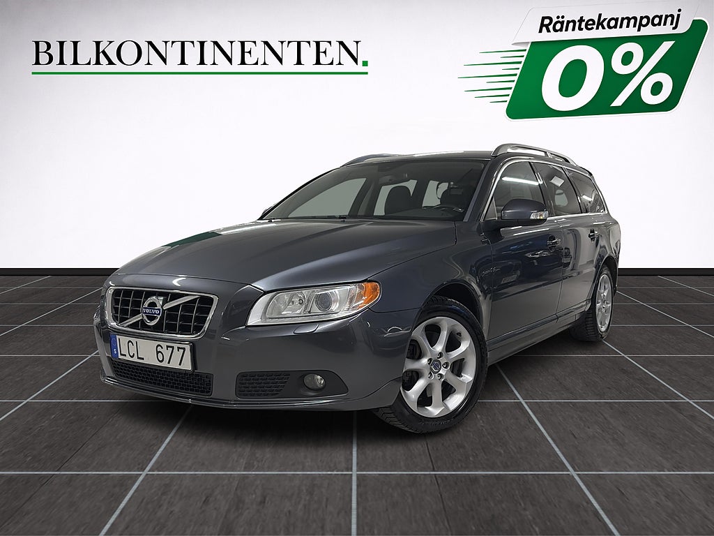 Volvo V70 D5 AWD Summum **SÅLD** Värmare Skinn Drag