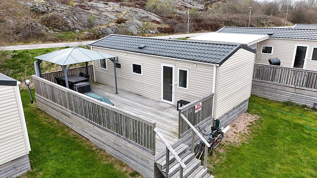 MNAB Westcoast en fin villavagn med plats på Stocken camping 