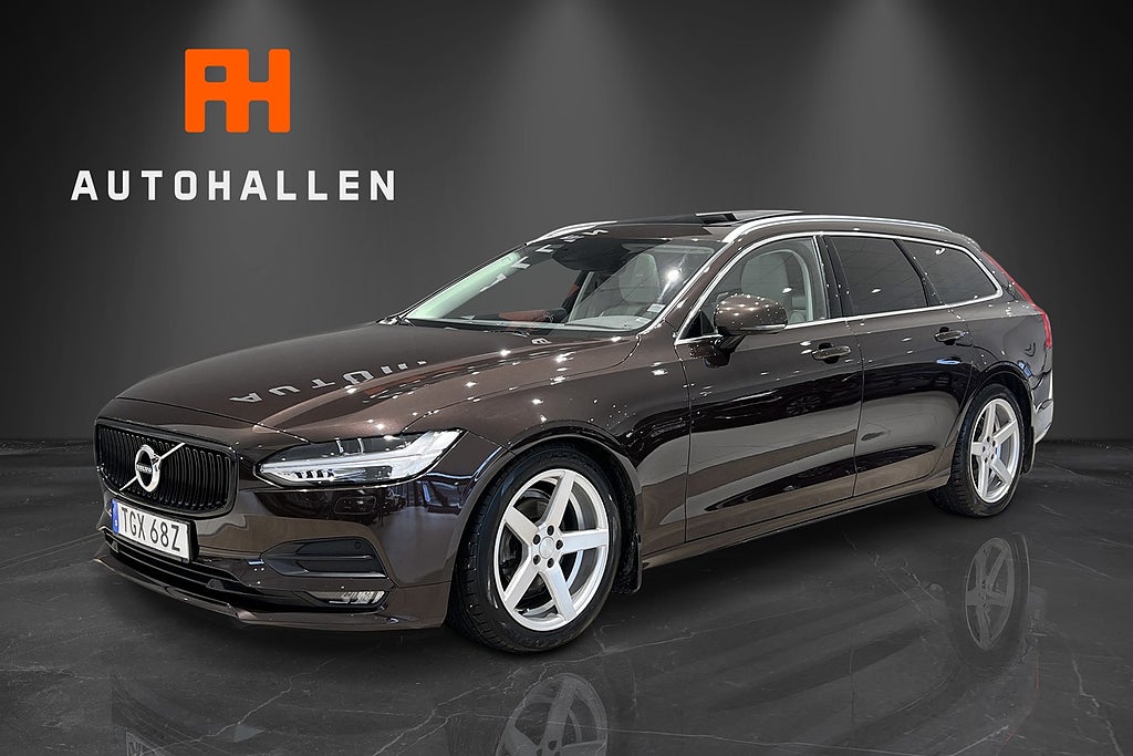 Volvo V90 D4 Momentum 190hk Drag / Pano / Skinn / P-värmare