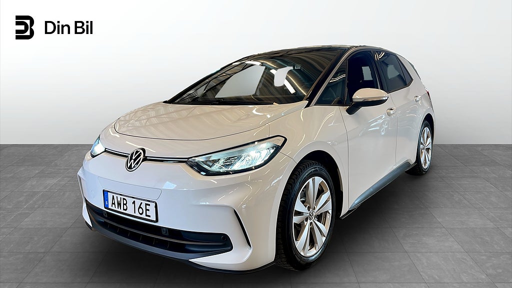 Volkswagen ID.3 PURE B-Kamera Värmare GPS 170 Hk