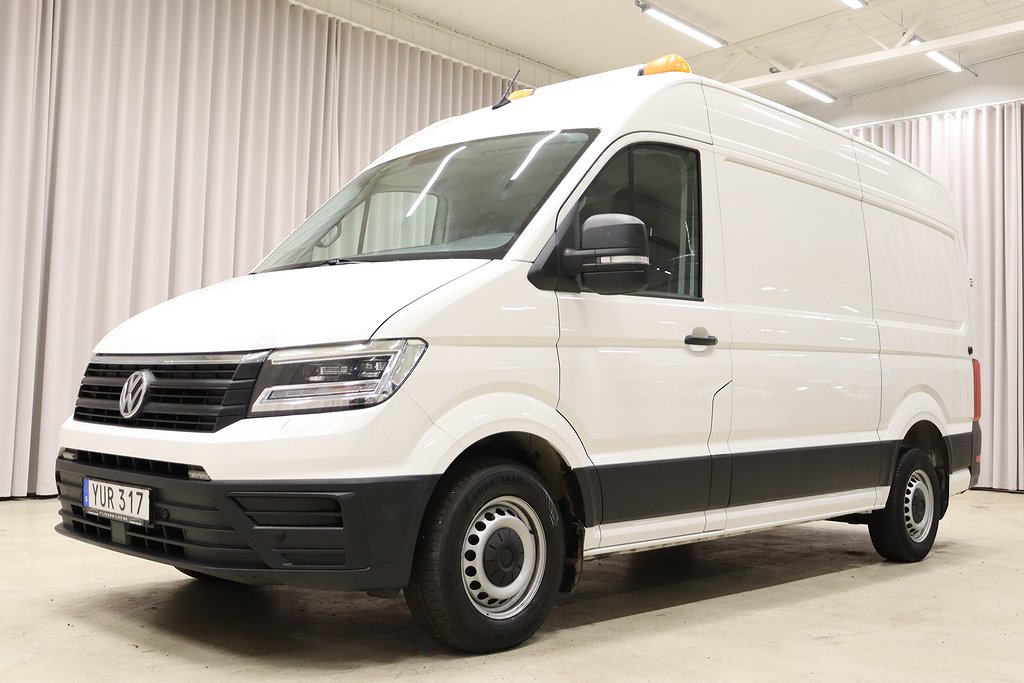 Volkswagen Crafter 177HK Servicebil Inredning Värme i skåp