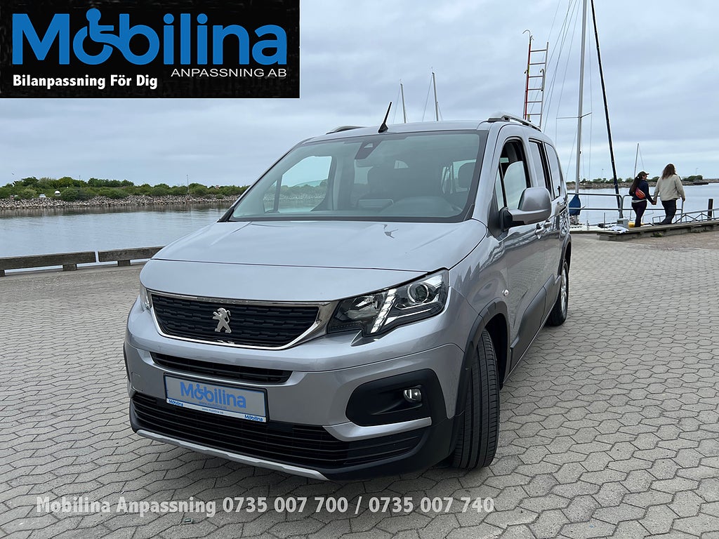 Peugeot Rifter Handikappanpassad Rullstolsbil 
