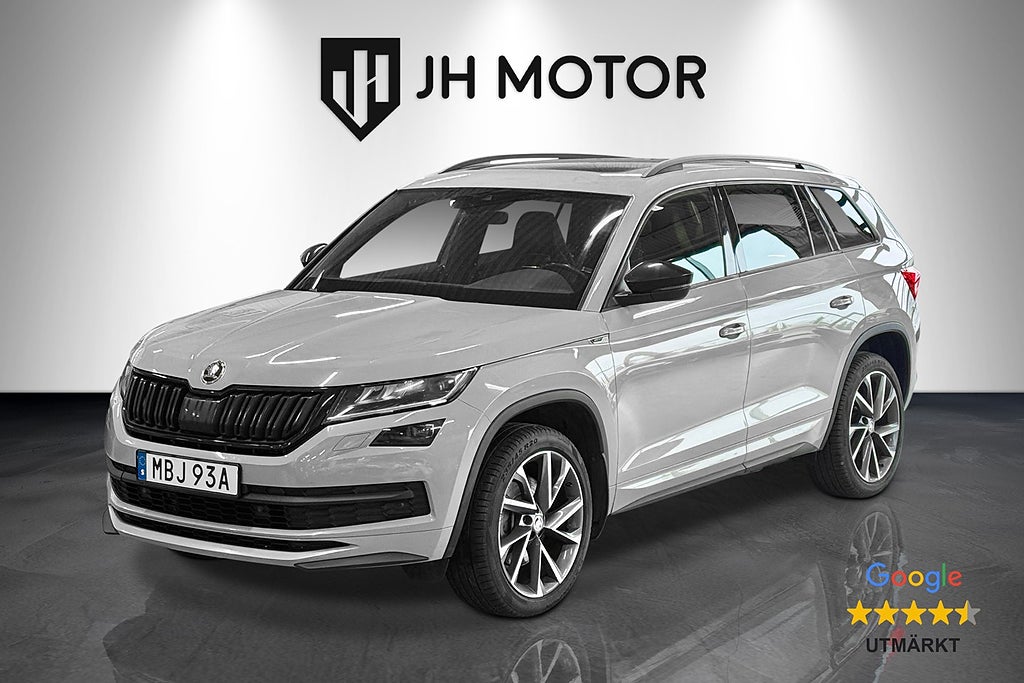 Skoda Kodiaq 2.0 TDI 4x4 Sportline 7-Sits 200hk Panorama/DVÄRMARE
