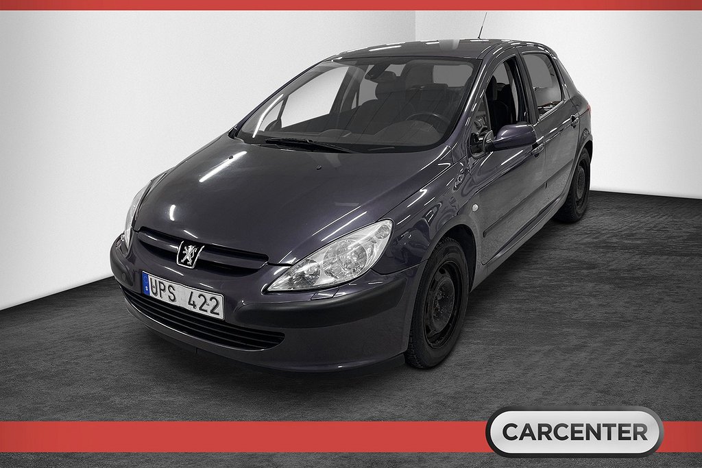 Peugeot 307 5-dörrar 1.6 XT Euro 3/Drag/Kamrem bytt/Ny serv