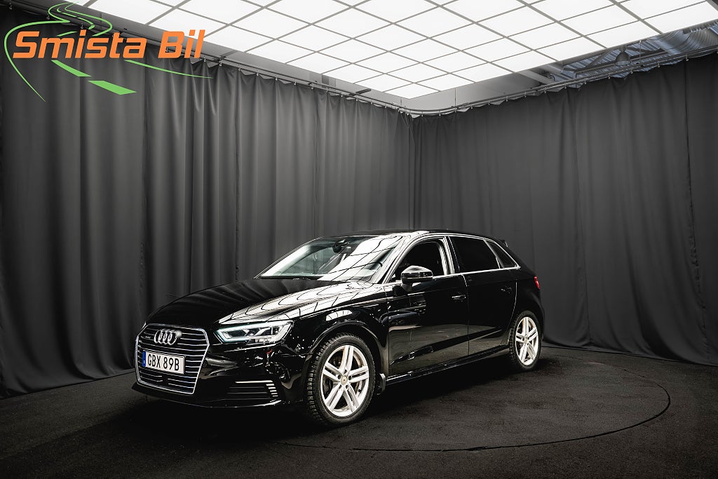 Audi A3 40 e-tron Plug-in DRAG ADAPTIV-FART KEYLESS 204hk