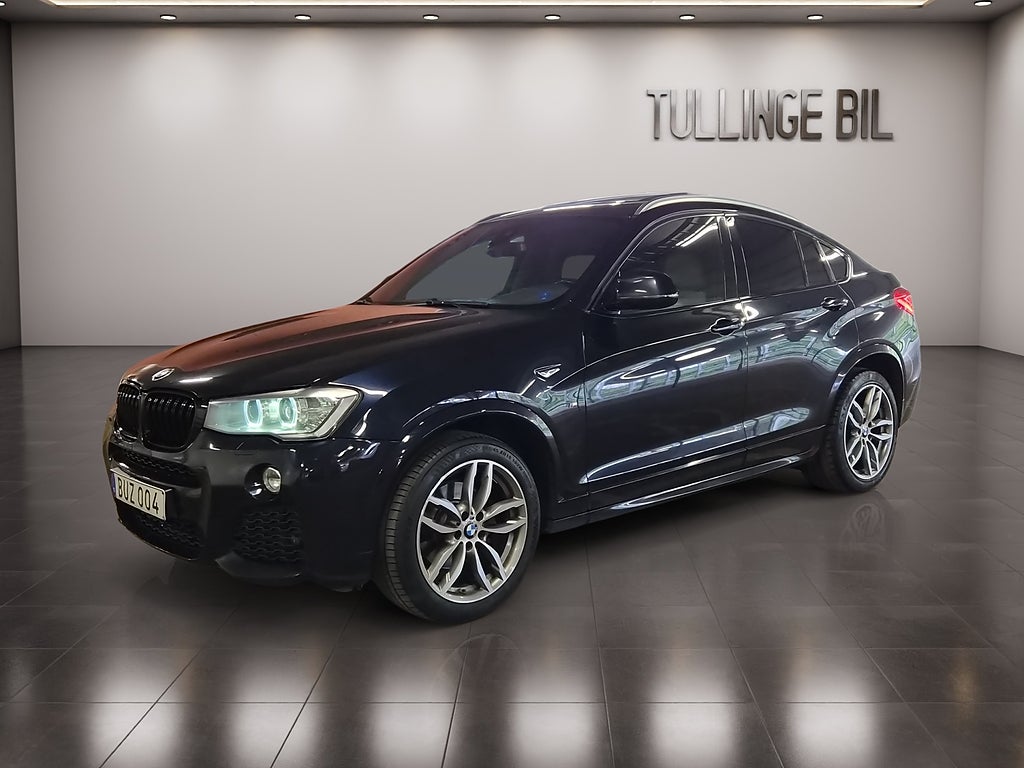 BMW X4 xDrive30d 258HK M-Sport Taklucka H/K Navi Värmare Drag
