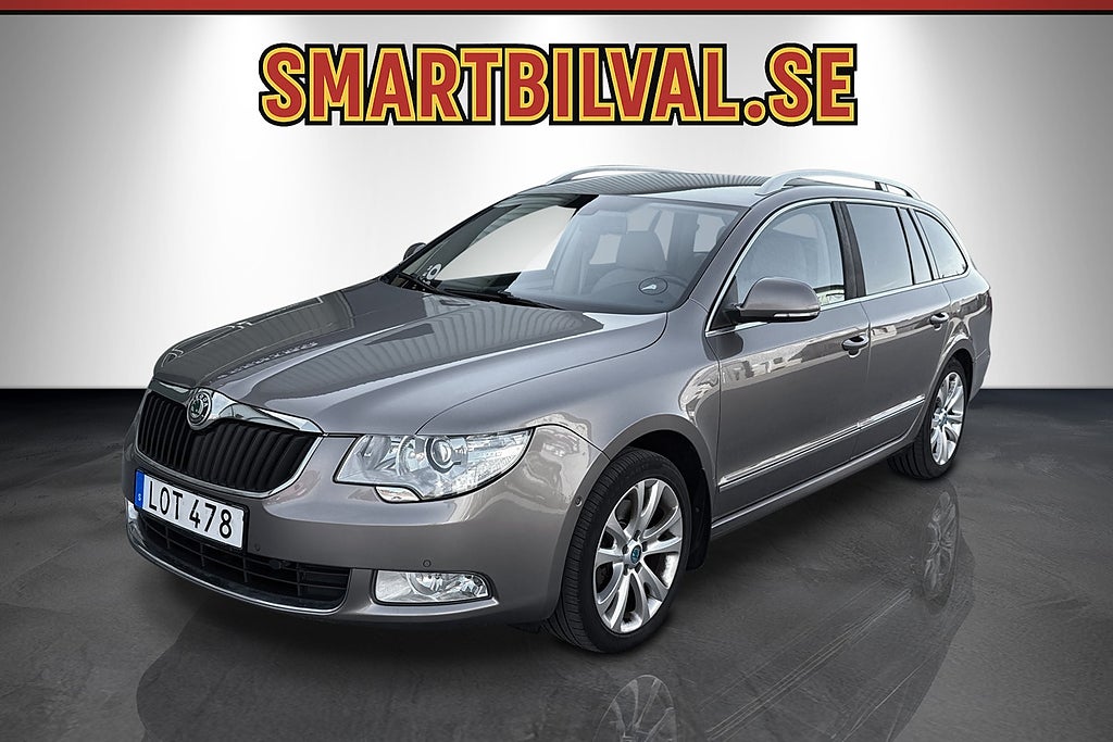 Skoda Superb Kombi 2.0 TSI DSG 200hk Elegance Dragkrok