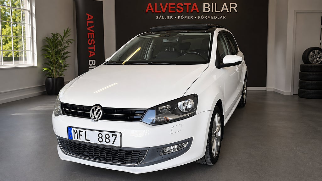Volkswagen Polo 5-dörrar 1.2 TSI GT Euro 5/Nyservad/ Nybesiktad 