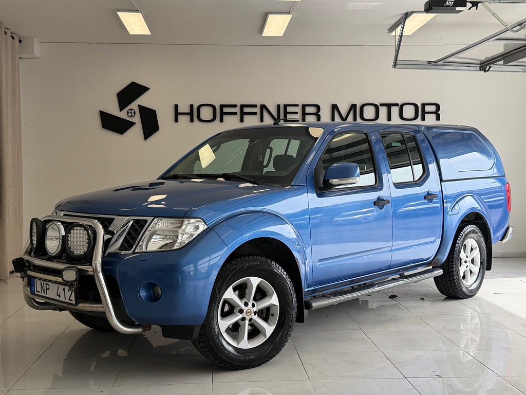 Nissan Navara Dubbelhytt 2.5 dCi |Kamkedja|NyServ|LågMil|EX-ljus|Drag