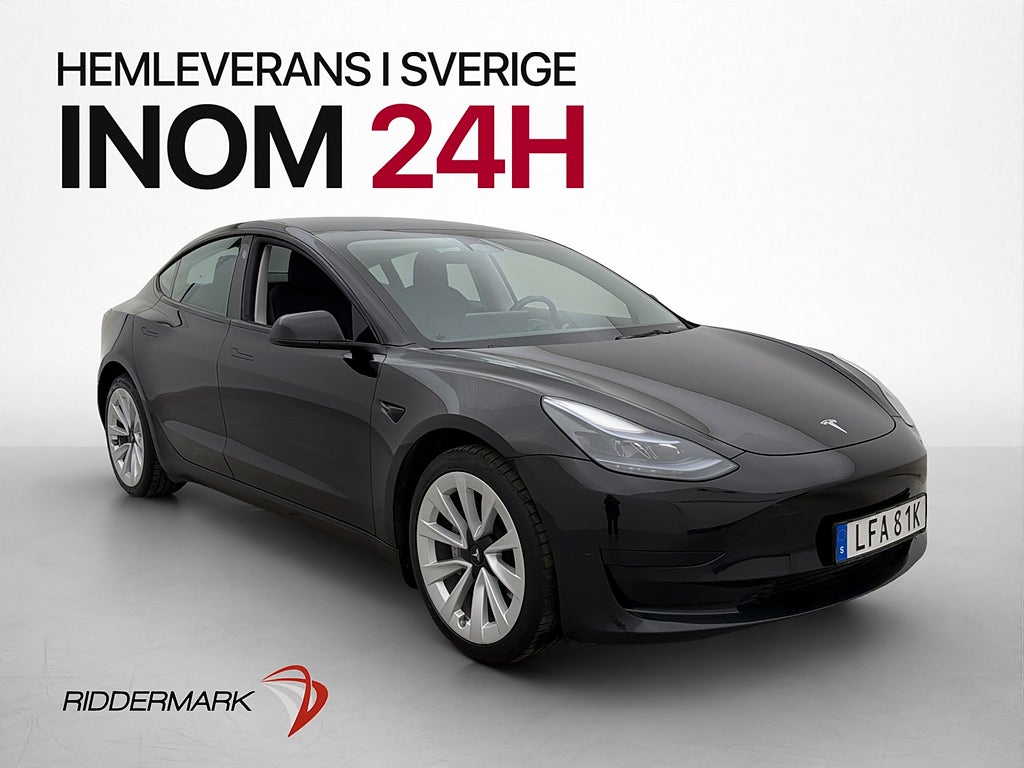 Tesla Model 3 Standard Range RWD Autopilot Värmepump