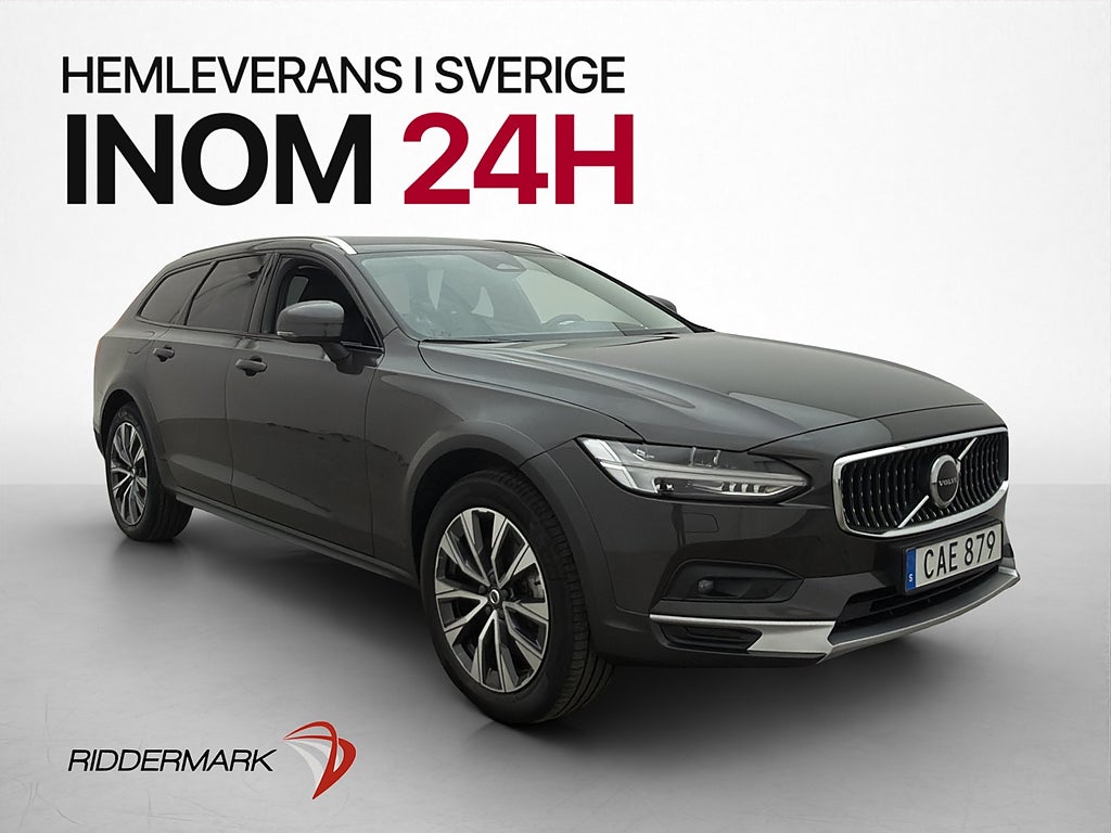 Volvo V90 Cross Country B5 AWD Plus P-Värmare 360° Skinn