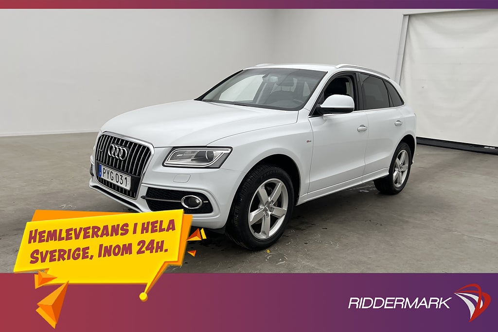 Audi Q5 2.0 TDI Quattro 190hk Sport Edt Plus Drag Halvskinn