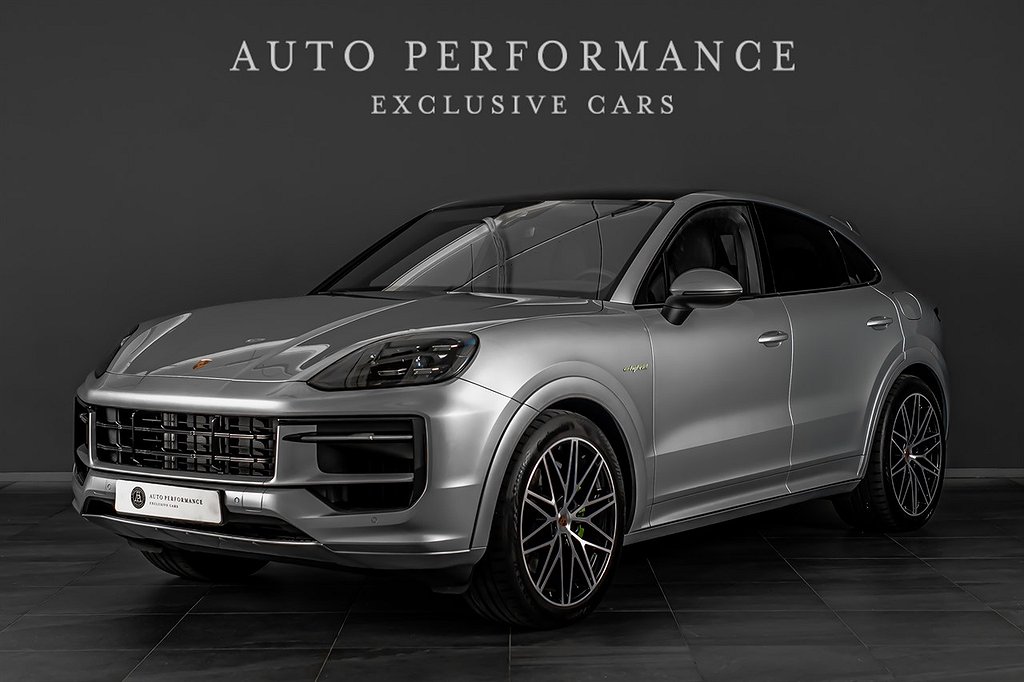 Porsche Cayenne Coupé E-Hybrid Sportdesign 470hk / Hemleverans /