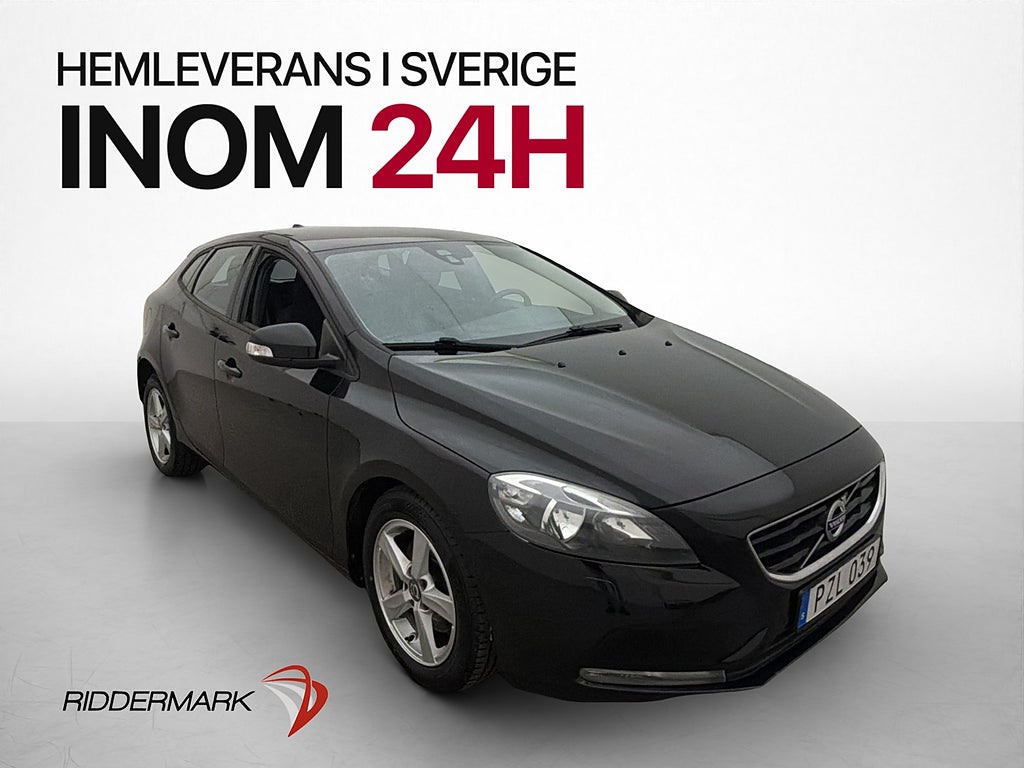Volvo V40 D2 120hk 2 Bruk Värmare VOC Bluetooth Farthållare