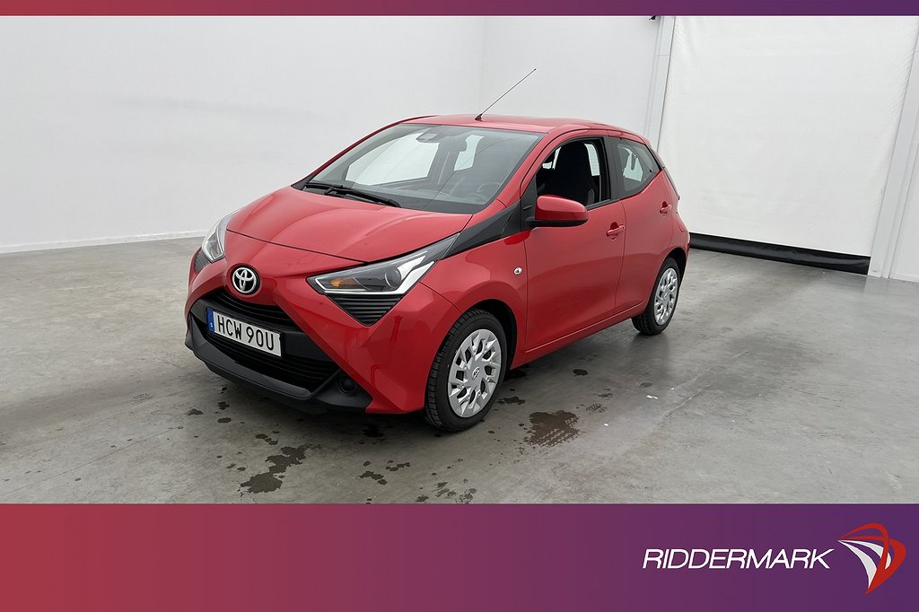 Toyota Aygo 1.0 72hk X-PLAY Kamera Farthållare 0.41L/Mil