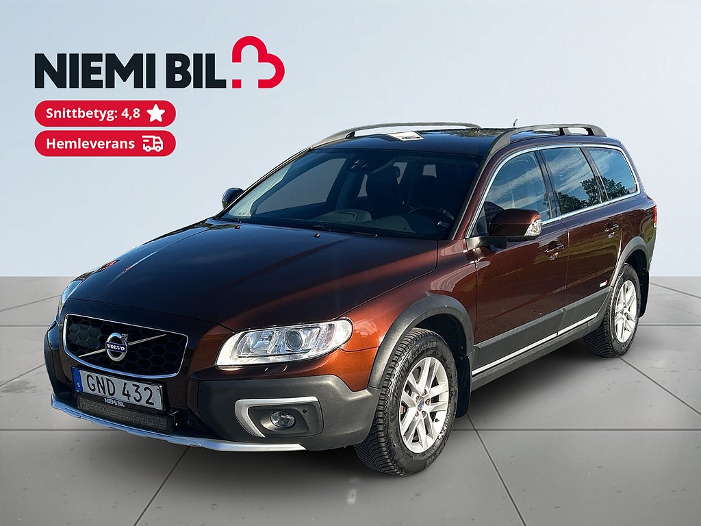Volvo XC70 D4 AWD Classic Momentum Drag Kamrem Bytt Navi Rattvärme