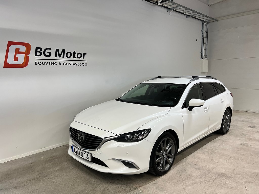 Mazda 6 Wagon 2.2 SKYACTIV-D AWD 175hk/Drag/Bose/SoV/B-Kamer