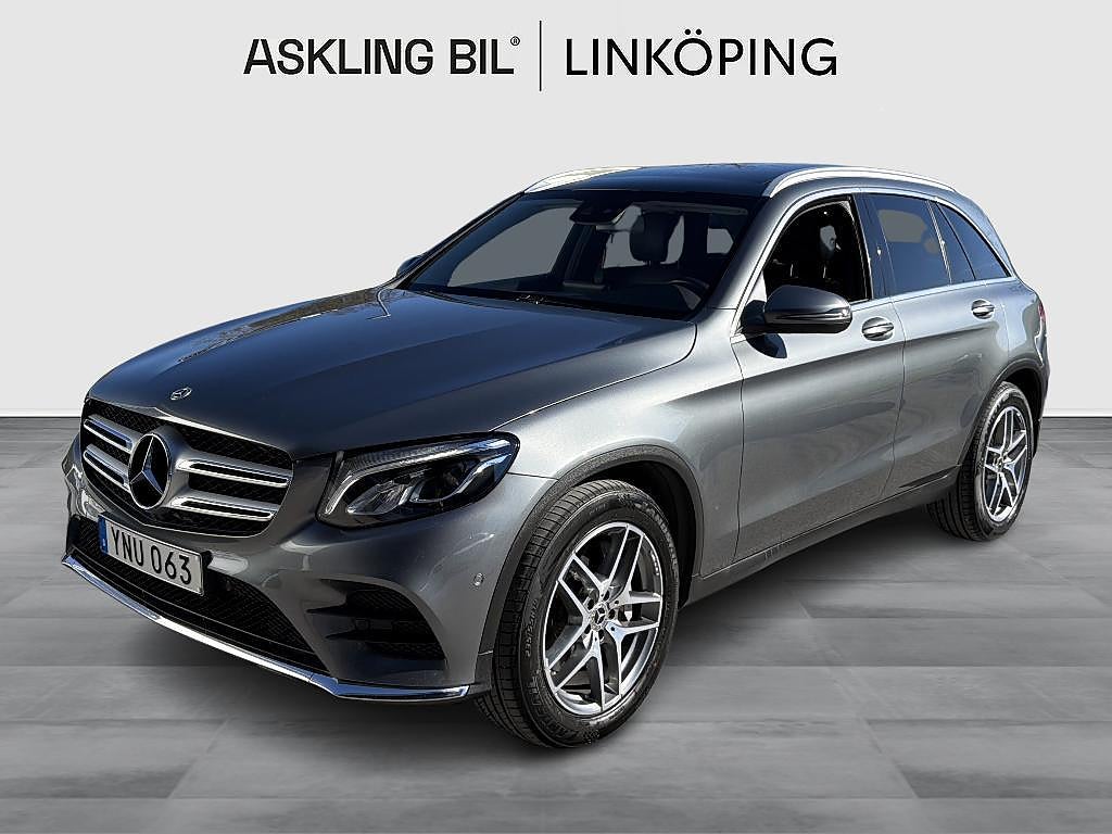 Mercedes-Benz GLC 220 d 4MATIC 9G-Tronic AMG Line Taklucka Dragkrok