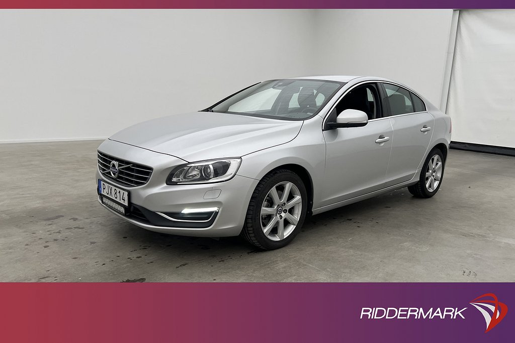 Volvo S60 D3 Momentum VOC Värmare Kamera Rattvärme Drag