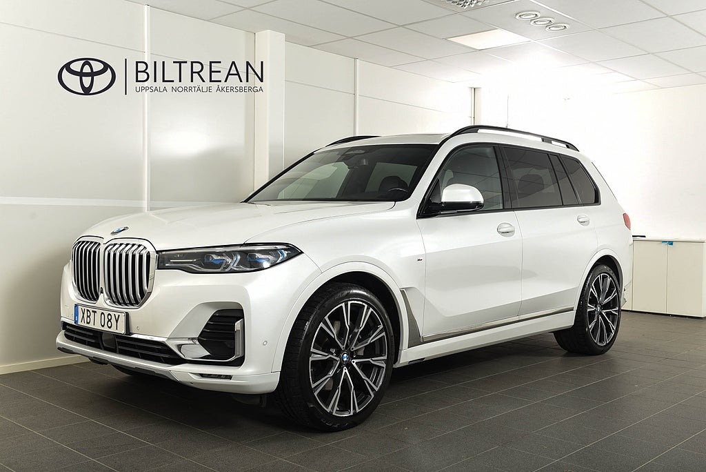 BMW X7 xDrive30d Pure Excellence Svensksåld 