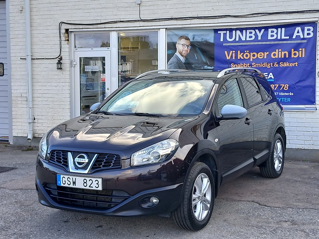 Nissan Qashqai+2 2.0 7-sits/Panorama/9700Mil/GPS/Kamera/Kedja/Drag