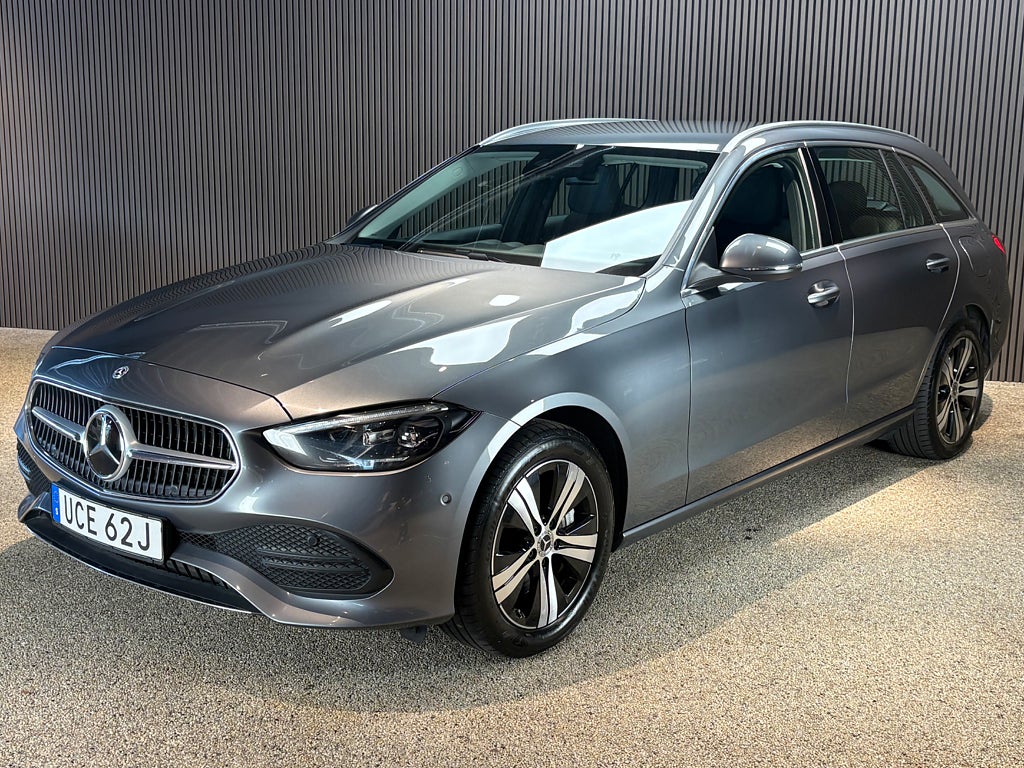 Mercedes-Benz C300 e 300 T e 9G-Tronic | Avantgarde | Adaptiv | Moms | 313hk