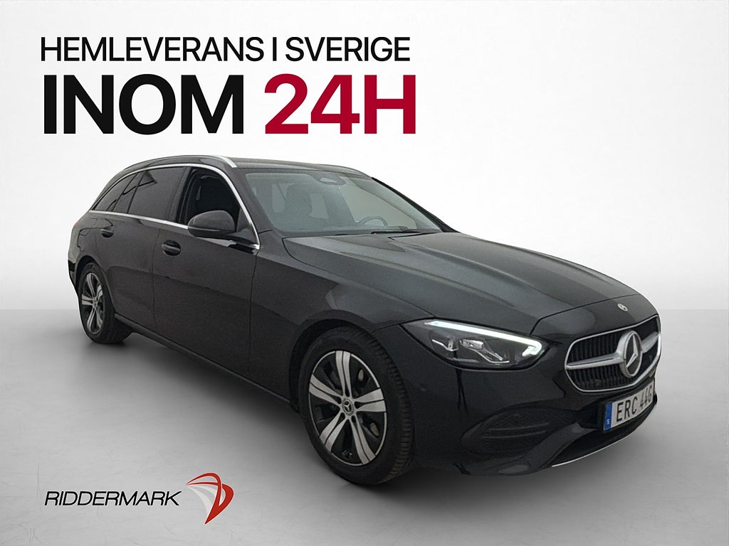 Mercedes-Benz C220 T d 4M Värmare Kamera Ambient Dragkrok