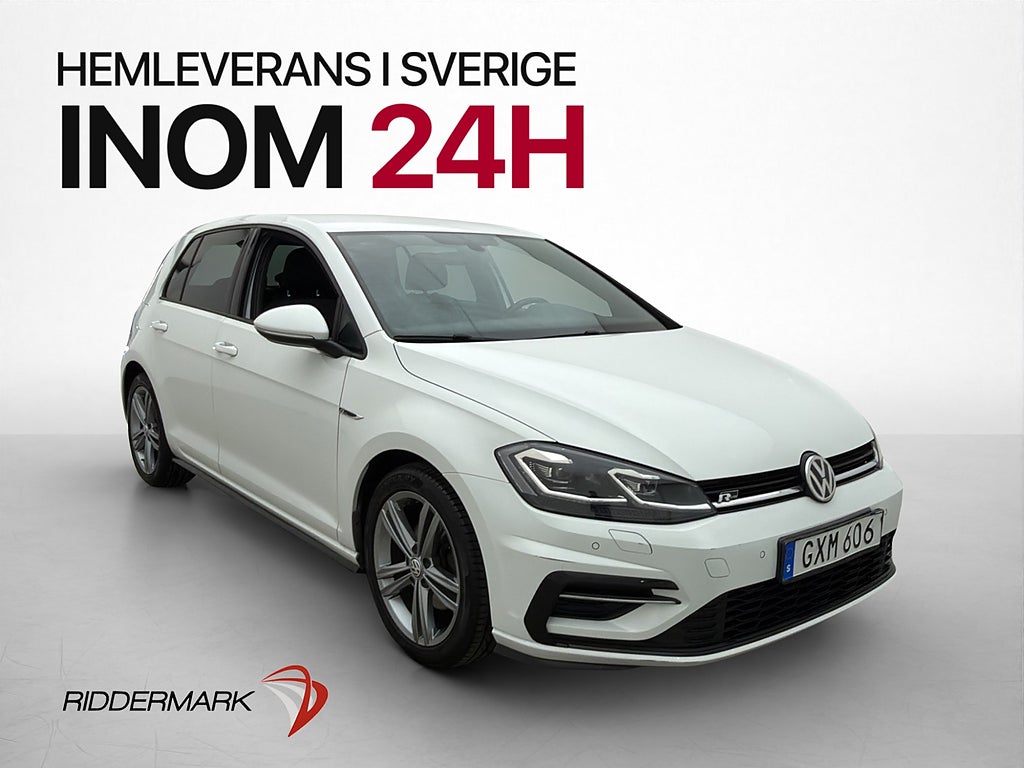 Volkswagen Golf TSI 150hk R-line P-Sensorer CarPlay Adp-Fart