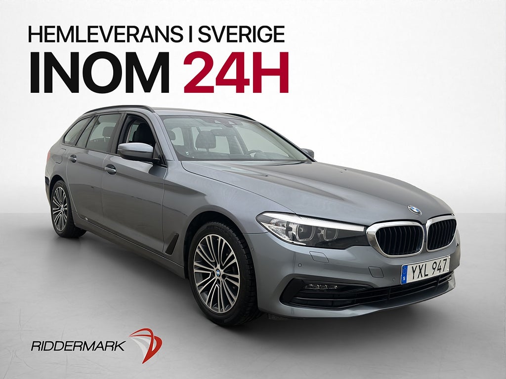BMW 520d xDrive Touring Sport line Backkamera Dragkrok
