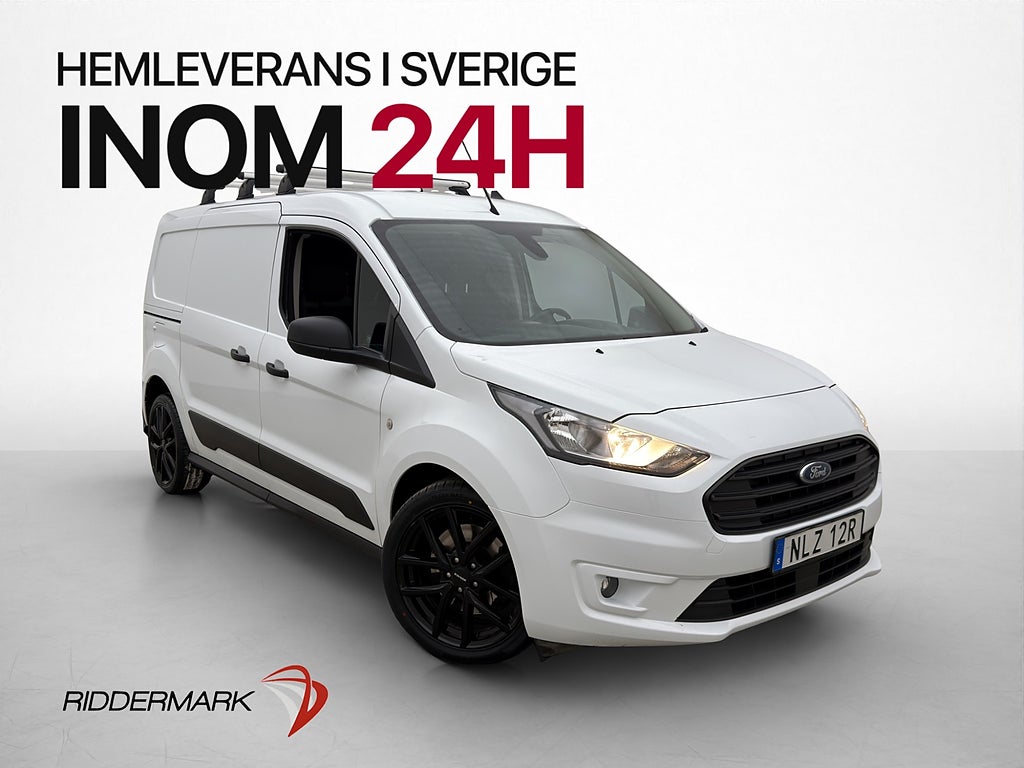 Ford Transit Connect LWB Fjärr-Värmare Drag B-Kamera MOMS