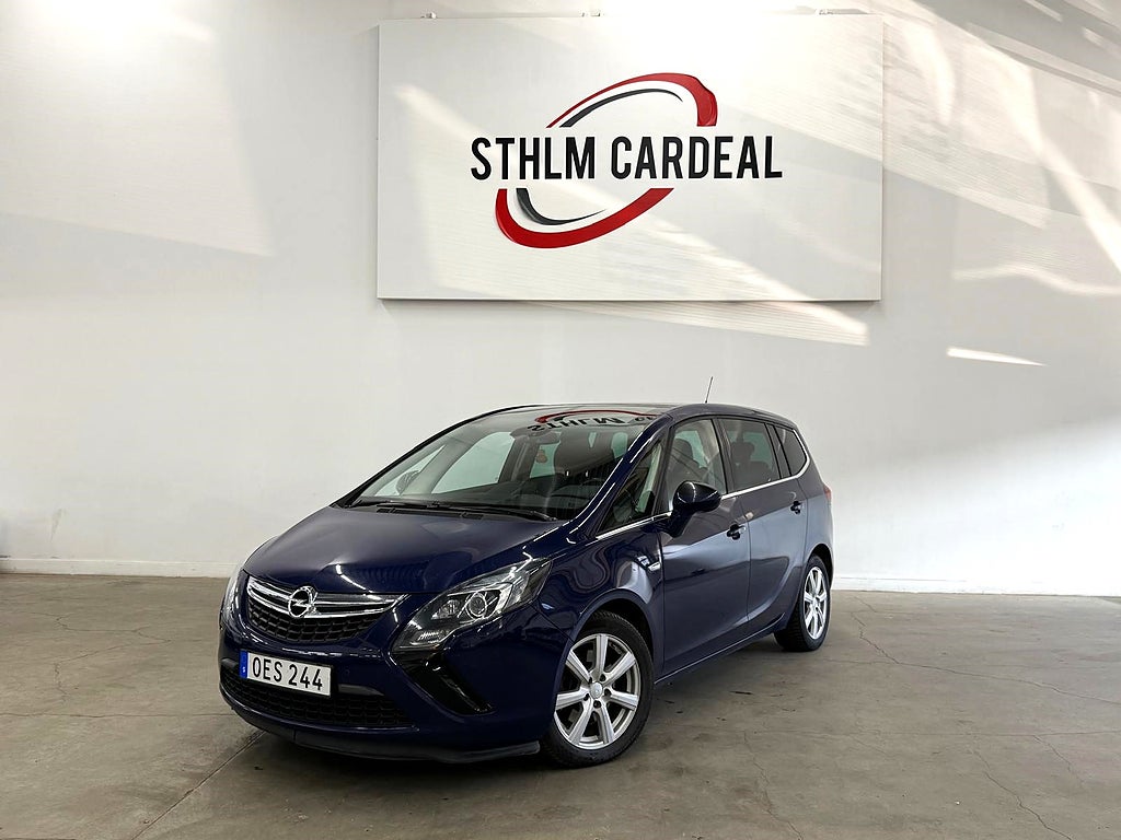 Opel Zafira Tourer 2.0 CDTI Business 7-sits K-REM bytt Pano D.krok 