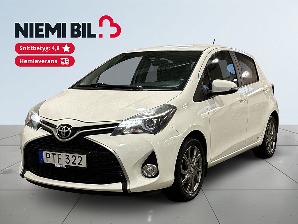 Toyota Yaris 1.33 Dual VVT-i S Active, Style Kamera Värmare S&V-Hjul