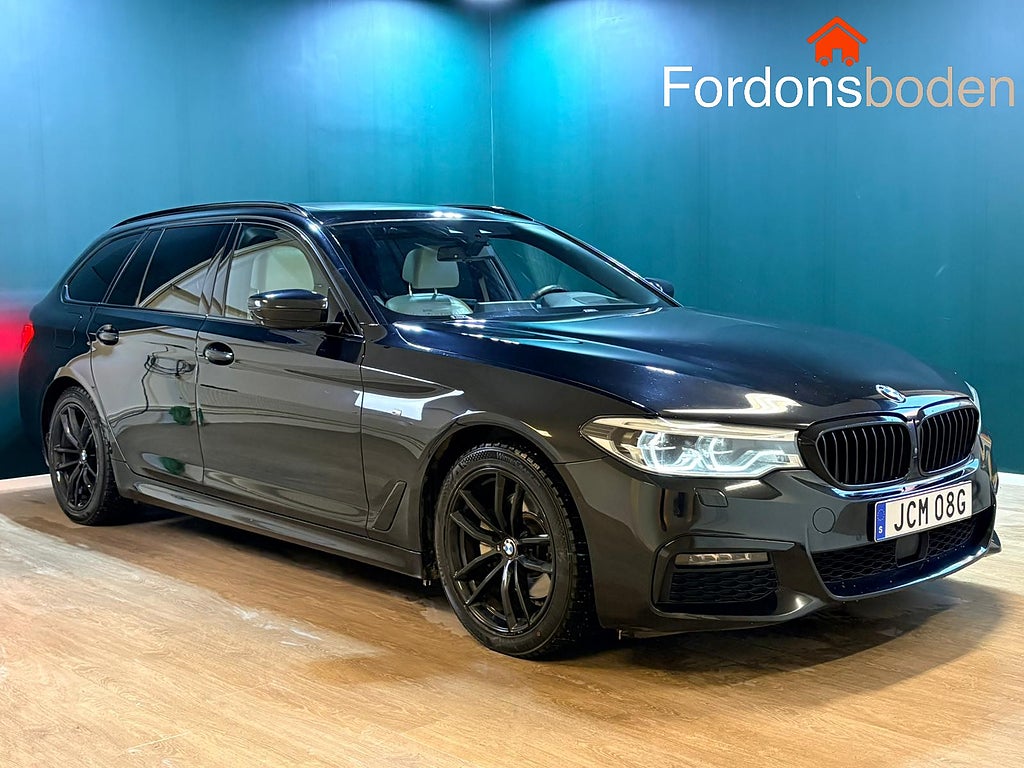 BMW 520d xDrive M-Sport Innovation H/K HuD Drag Pano Navi 190hk