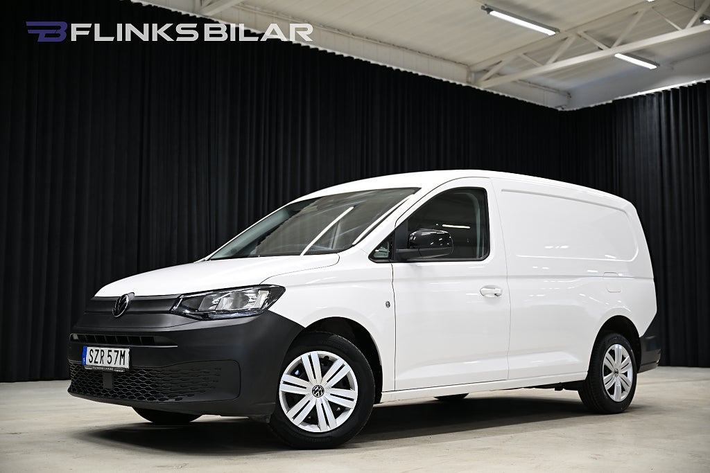 Volkswagen Caddy Maxi DSG 122HK Drag|Värmare|Inredning|Backkamera|Leasbar